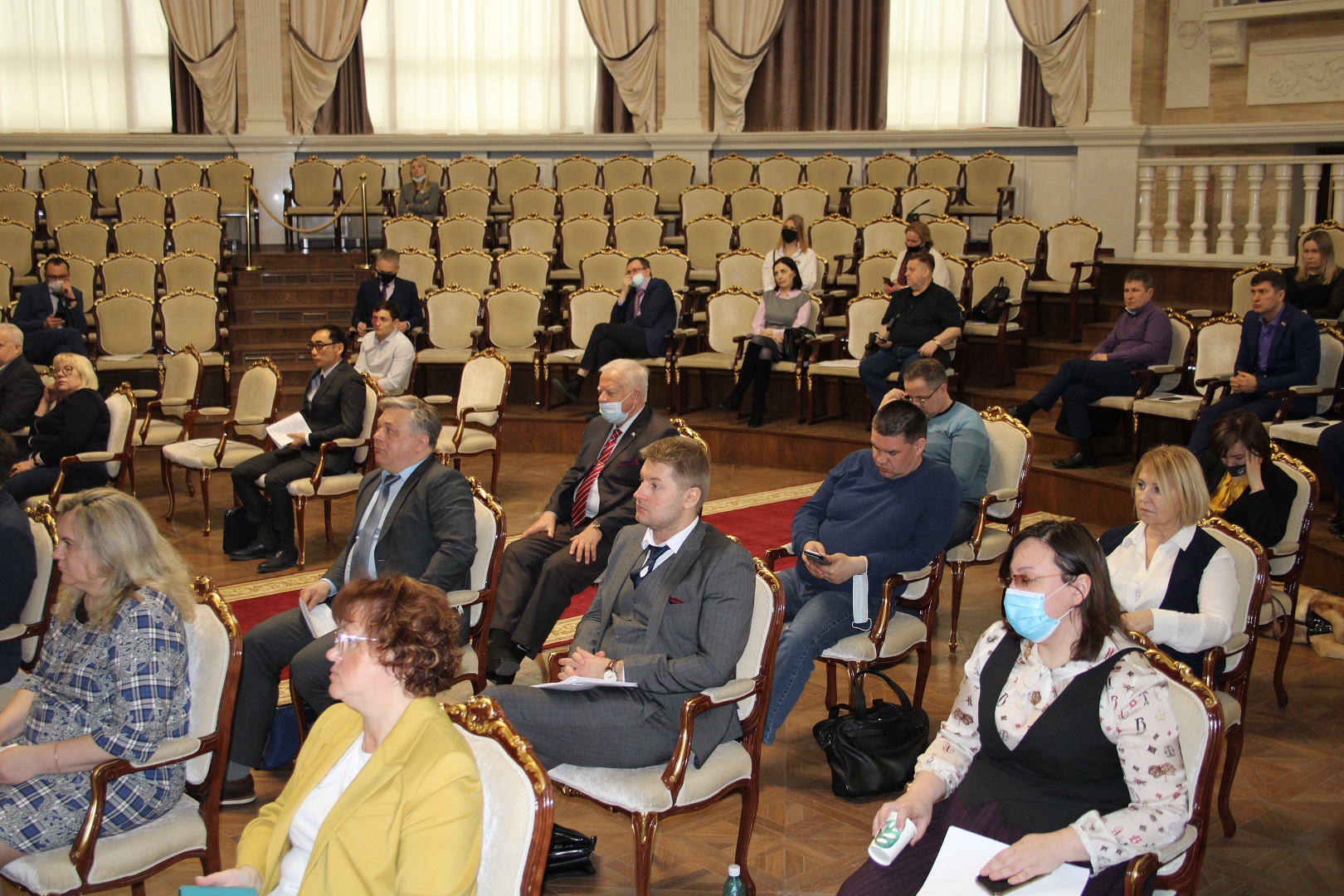 Мировцы на пленарном заседании Общественной палаты Новосибирской области